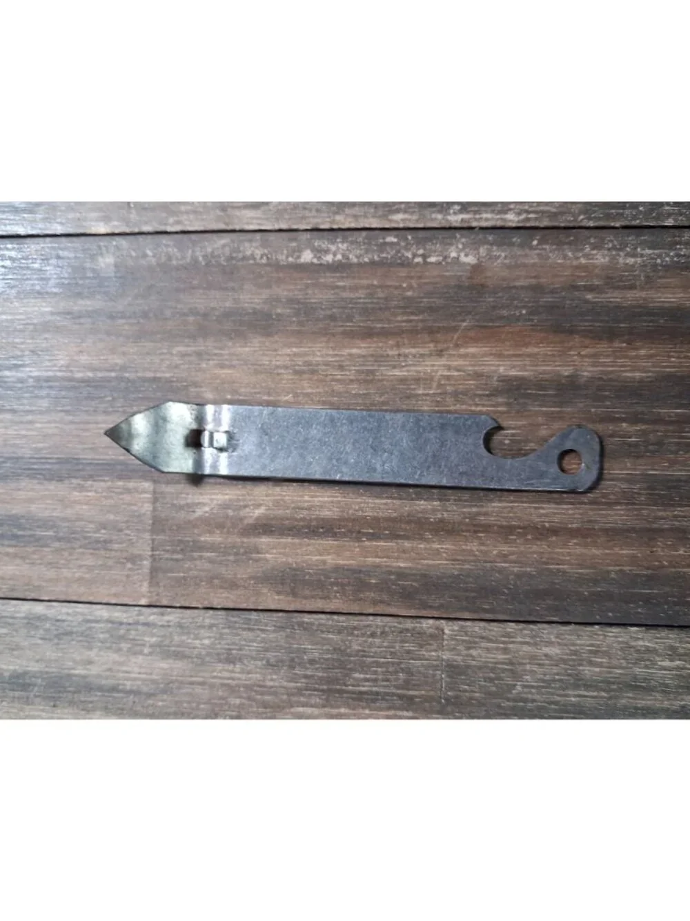 Vintage Canco Keglined Beer Bottle Opener Silver Tone Church Key